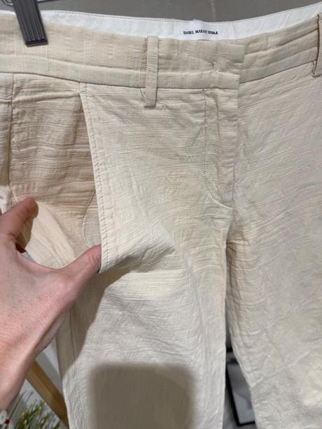 Nohavice isabel marant, s