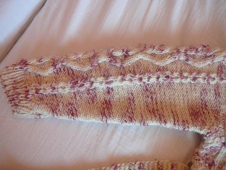 Pletený sveter, 140