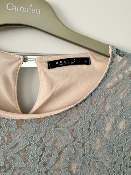 Čipkove volanove šaty, mohito,m