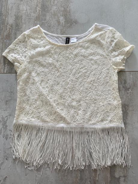 Strapcový crop top, h&m,xs