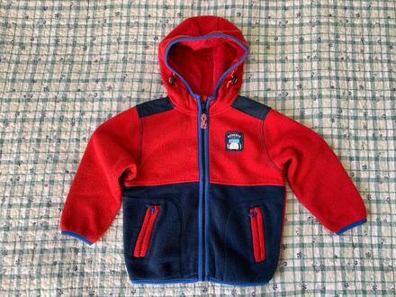 Flisova bundicka s kapucnou (2-3 yrs), next,98