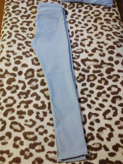 Dámske skinny rifle, h&m,28