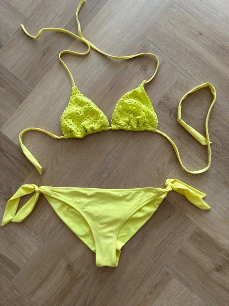 Calzedonia žlté plavky, calzedonia,m