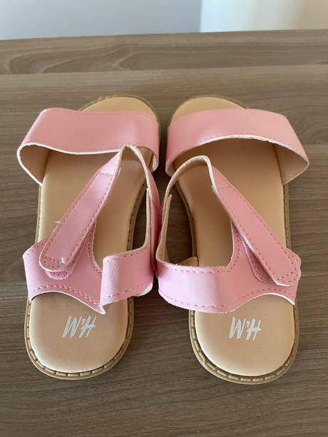Letné sandálky h&m 28 ružové, h&m,28