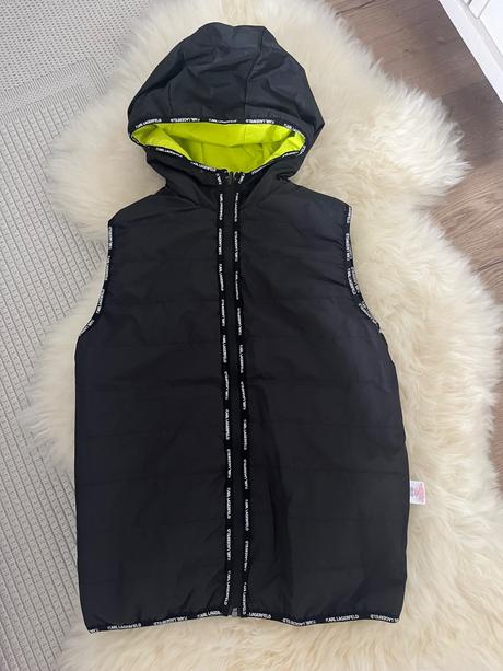 Original karl lagerfeld obojstranna vesta v174, 170