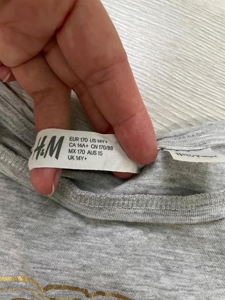 Tričko harry potter, h&m,170