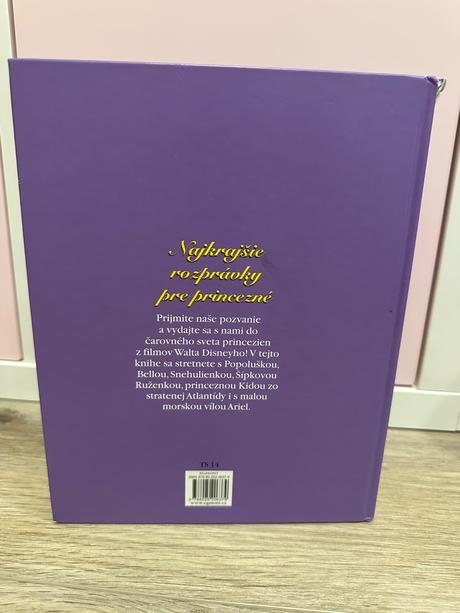 Kniha najkrajšie rozprávky pre princezné,