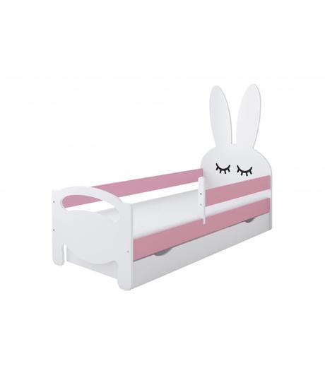 Detská posteľ zajačik komplet,rôzne veľkosti, šírka (cm): 80,dĺžka (cm): 180