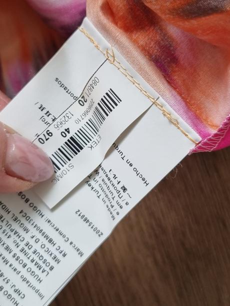 Farebná sukňa hugo boss veľ. 38, hugo boss,38