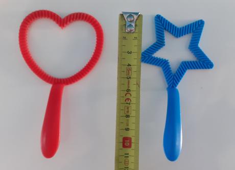 Nástroje na robenie bublín z bublifukovej vody, 