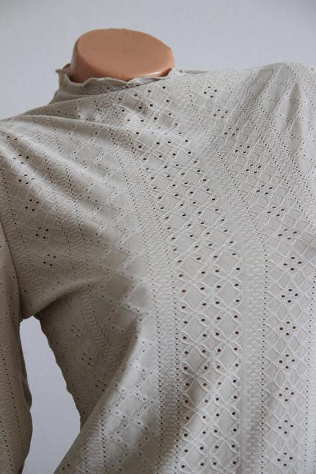 Béžový body top, m/l, m