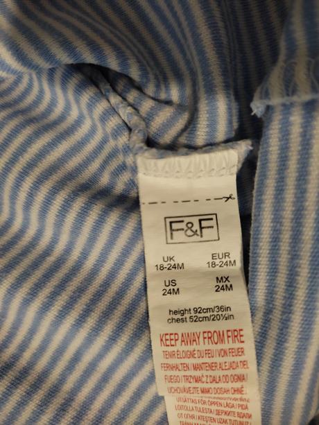Pasikave pyzamo, f&f,80