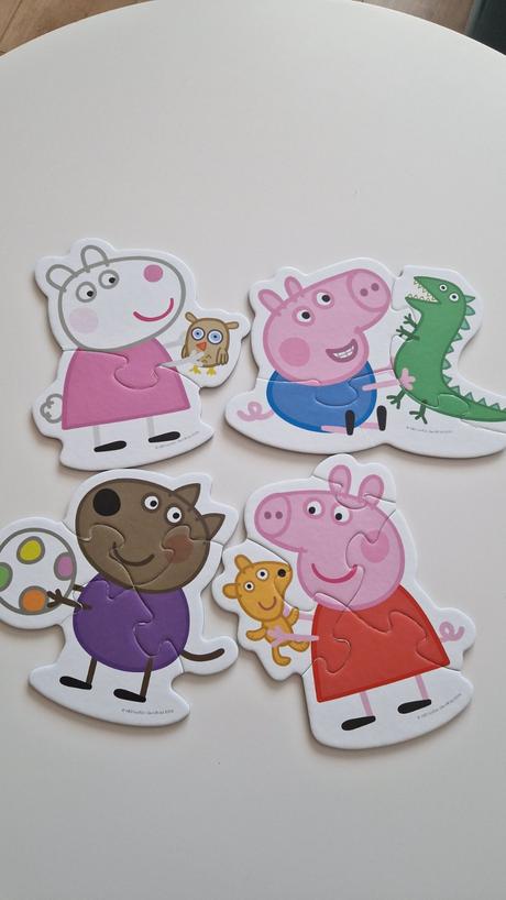 Puzzle peppa pig od 2 rokov., 