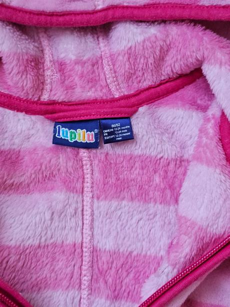 Flisový overal/ pyžamo 18/24 mesiacov, lupilu,92