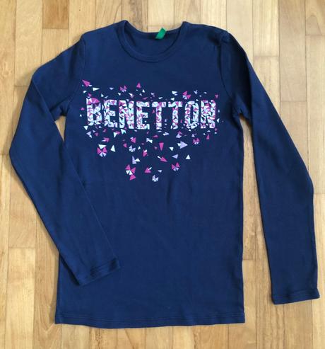 Detské tričko benetton d 56, š 33, r 51cm, benetton,xl
