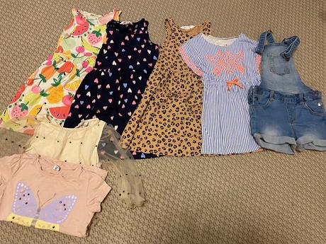 Letné šaty aj s poštovným, h&m,110