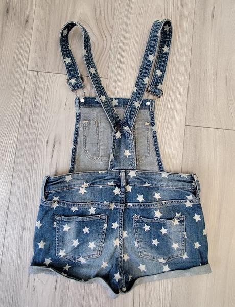 Riflove šortky, denim,134