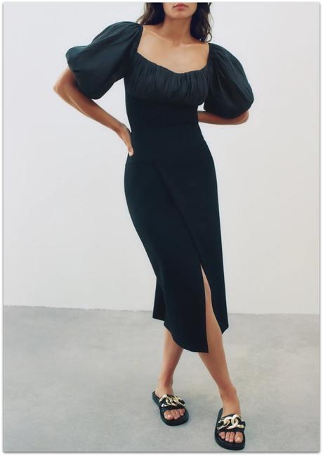 Čierne body zn.zara - veľkosť l, zara,l