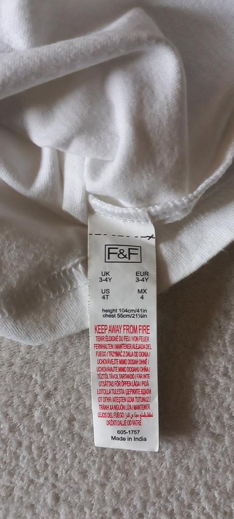 Letné tričko, f&f,104