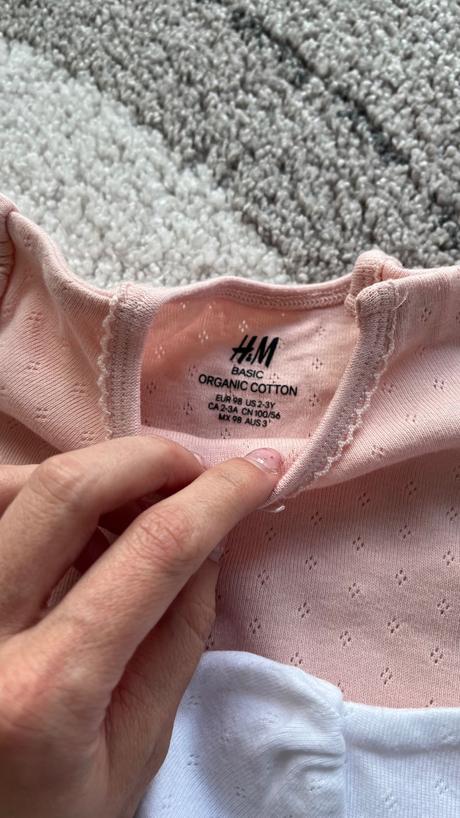 Body 2ks v balení, h&m,98