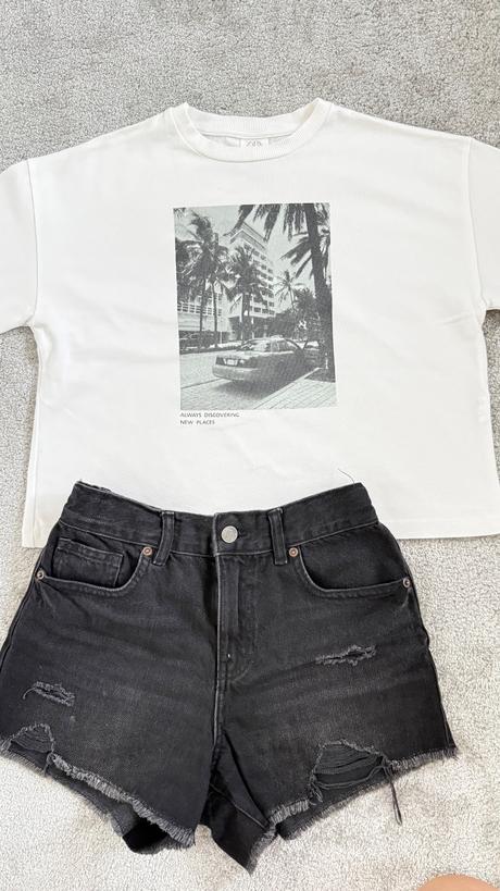 Foto tričko, zara,152