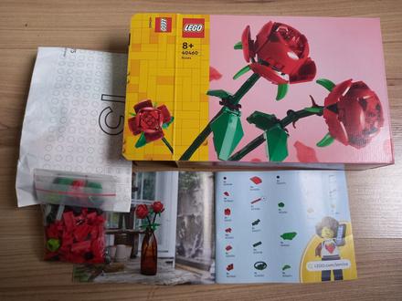 Lego kvety ruže, 