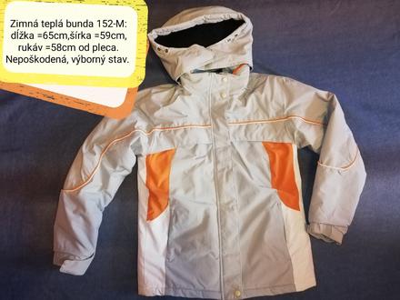 Zimná lyžiarska bunda m, 152