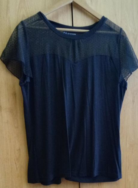 Čierny top  / blúzka, bonprix,46