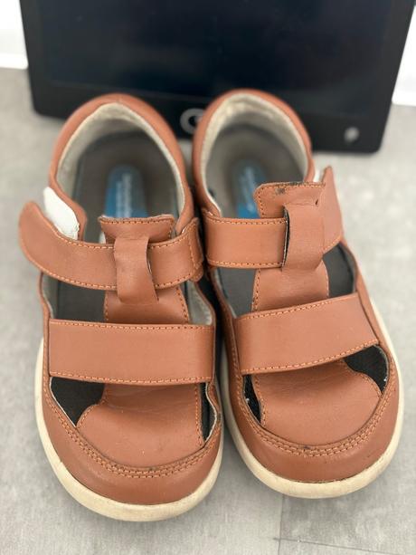 Sandálky, little blue lamb,28