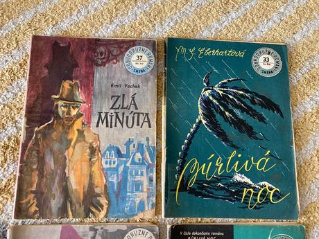 Dobrodružné romány 4ks vyd.1959,