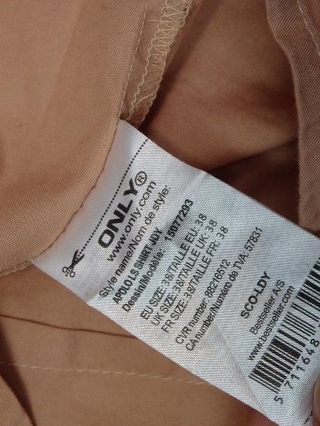 Kvalitná košeľová blúzka, 38