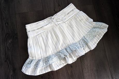 Tally weijl, biela sukňa letná, v. 36/s, tally weijl,s