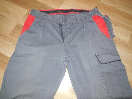 Sivé monterkové nohavice, 50