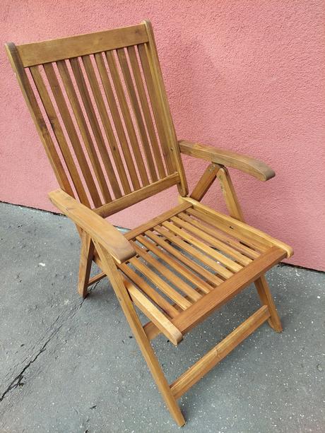 Polohovacie kreslo 2ks + podložky, 