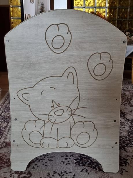 Detská postieľka, šírka (cm): 60,dĺžka (cm): 120