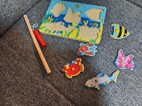 Chytanie rybičiek/puzzle, 