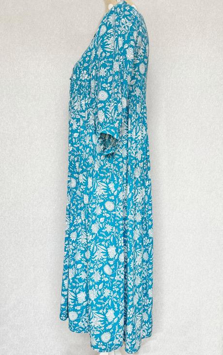 Ležérne vzdušné šaty na leto, xs