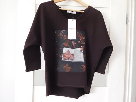 Tričko s dlhým rukávom ležerného strihu-m/l bavlna, m