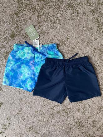 Dvojbalenie plaveckých šortiek, h&m,98