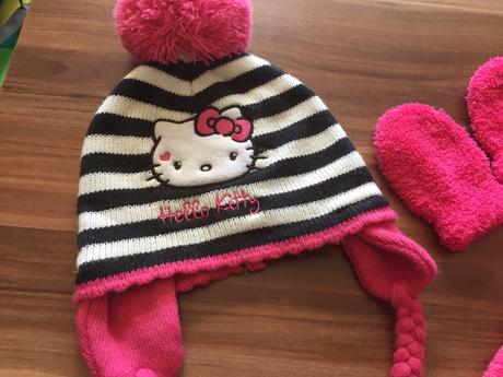 Kittie ciapocka+rukavicky, pinkie,86