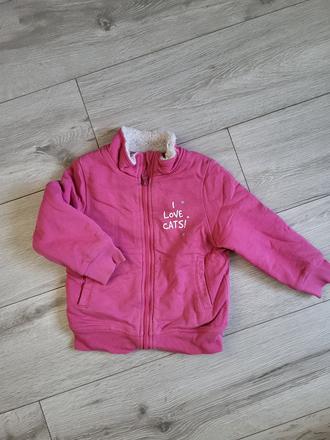 Zateplena mikina, lupilu,98