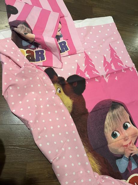 Obliečka máša a medveď, 