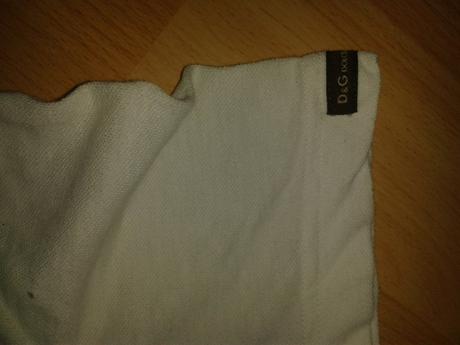 Biele tricko, d&g, l