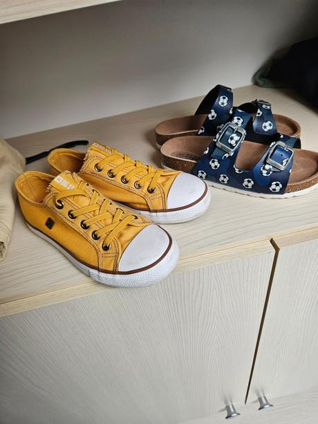 Chalpcenske tenisky big star 32 zlte, 32