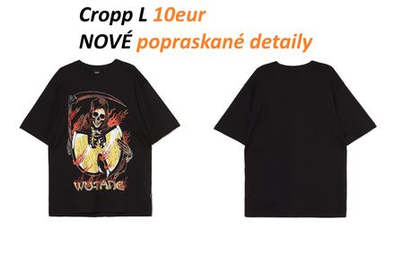Tričko wu-tang clan so smrtkou čierne, l