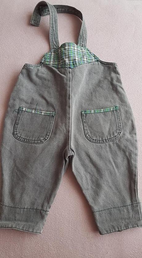 Riflové nohavice na traky č.74, 74