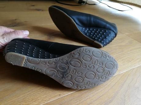 Čierne topánky s. oliver 38, s.oliver,38