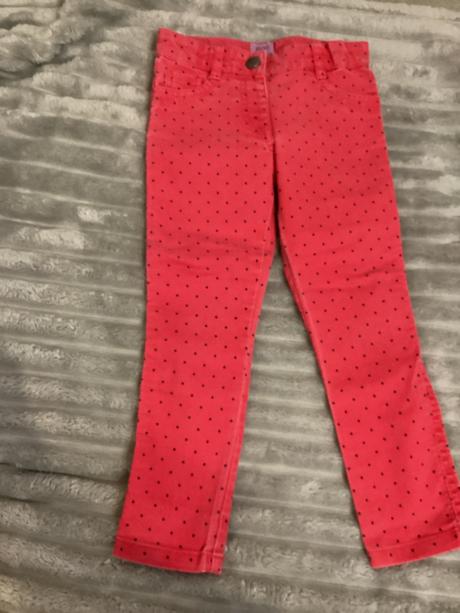 Bodkované nohavice, f&f,104