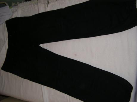 Čierne nohavice authentic style, l