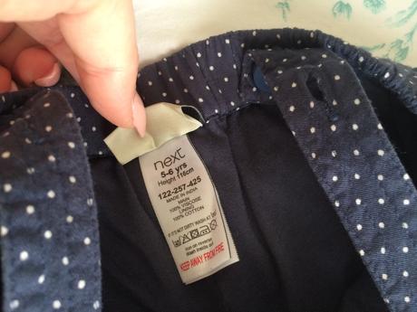 Letné nohavice na traky, next,116